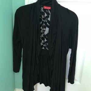 ELLE black lace shrug